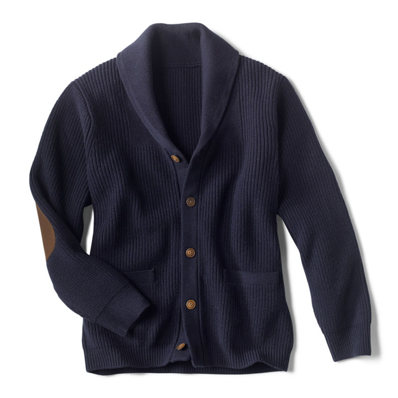 Men's WoolBlend Shawl Collar Cardigan Sweater Orvis