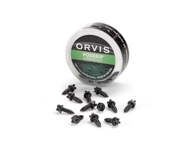  Orvis Posigrip Screw-in Studs for Wading Boots - Tungsten  Carbide Traction Studs for Fishing Shoes and Boots : Clothing, Shoes &  Jewelry