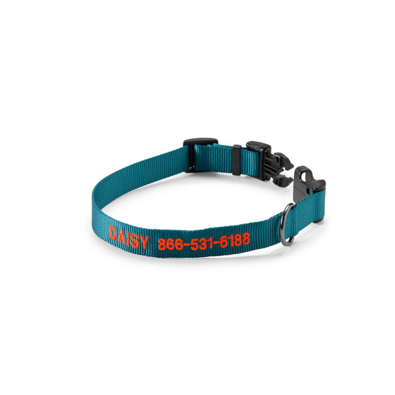 Personalized Side-Release Buckle Collar and Leash - HARBOR BLUE image number 0