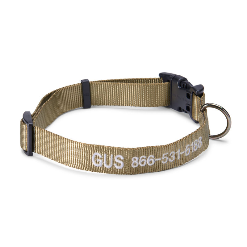 Personalized Side-Release Buckle Collar - BRONZE image number 0