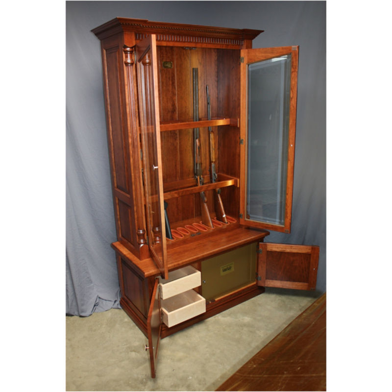 Cherrywood Security Gun Cabinet -  image number 3