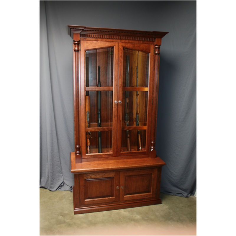 Cherrywood Security Gun Cabinet -  image number 0