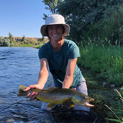 Orvis Retail Store - Asheville- Fishing Manager Susie Lusardi 