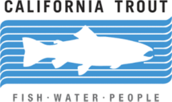 California Trout–Fish, Water, People logo