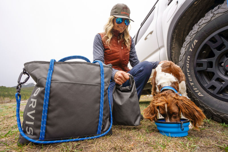 Tough Trail&reg; Dog Travel Tote - ASPHALT image number 2