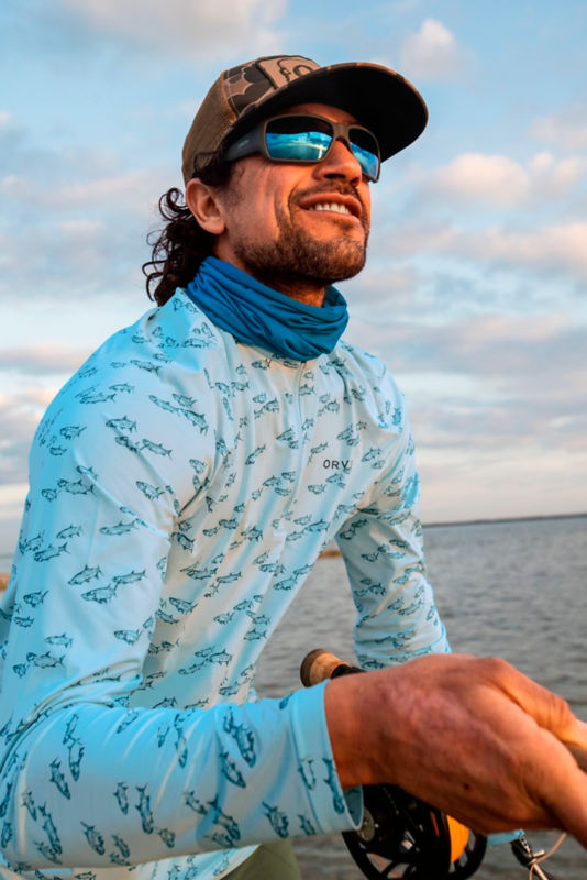 Sun Defense Neck Gaiter - PACIFIC BLUE image number 2