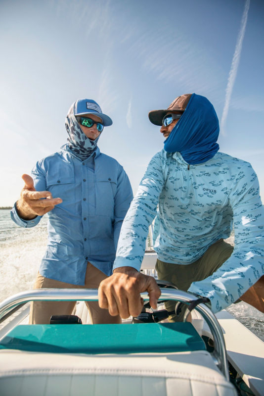 Sun Defense Neck Gaiter - PACIFIC BLUE image number 3