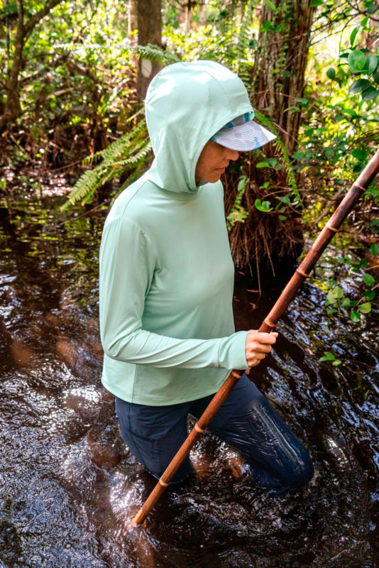 Women's Sun Defense Hoodie - LIGHT JADE