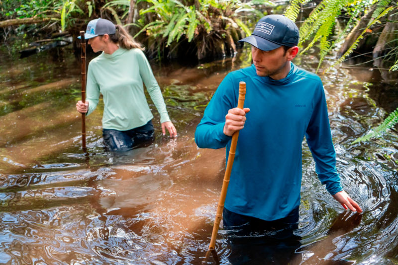 Men's Sun Defense Hoodie - PACIFIC BLUE image number 2
