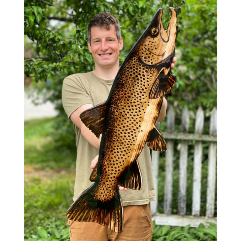 Bold Coast Burns Brown Trout -  image number 1