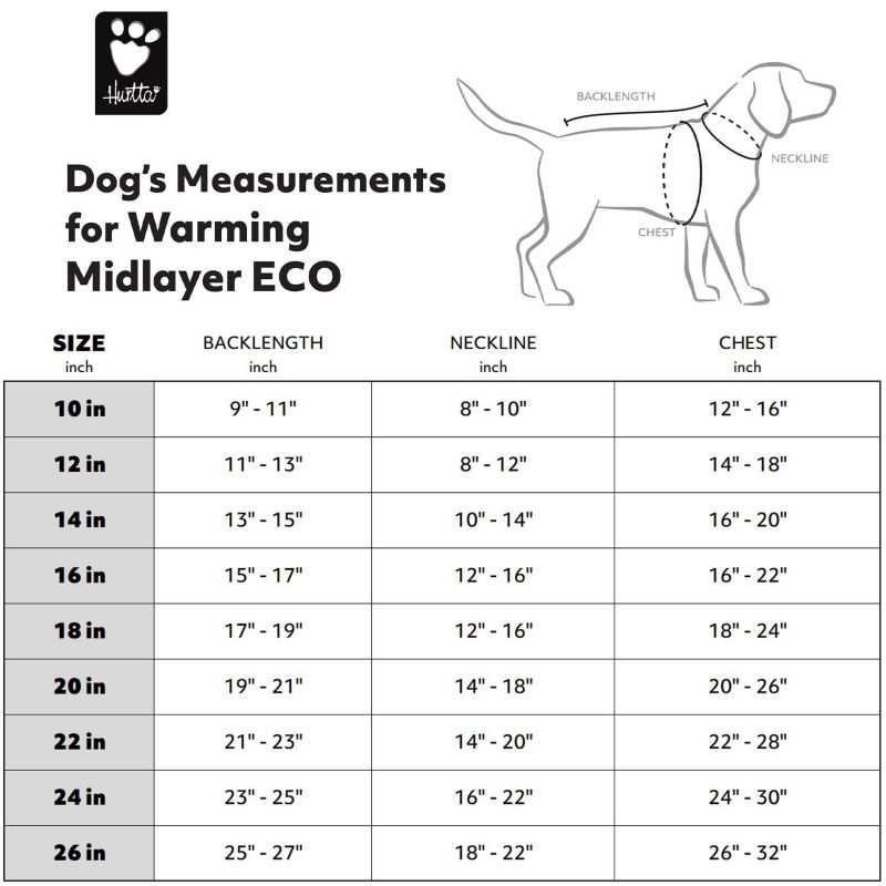 Hurtta Warming Midlayer Eco Dog Jacket -  image number 4
