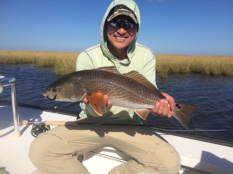 Fly-fishing for redfish became Ian&rsquo;s obsession when he moved to Baton Rouge.