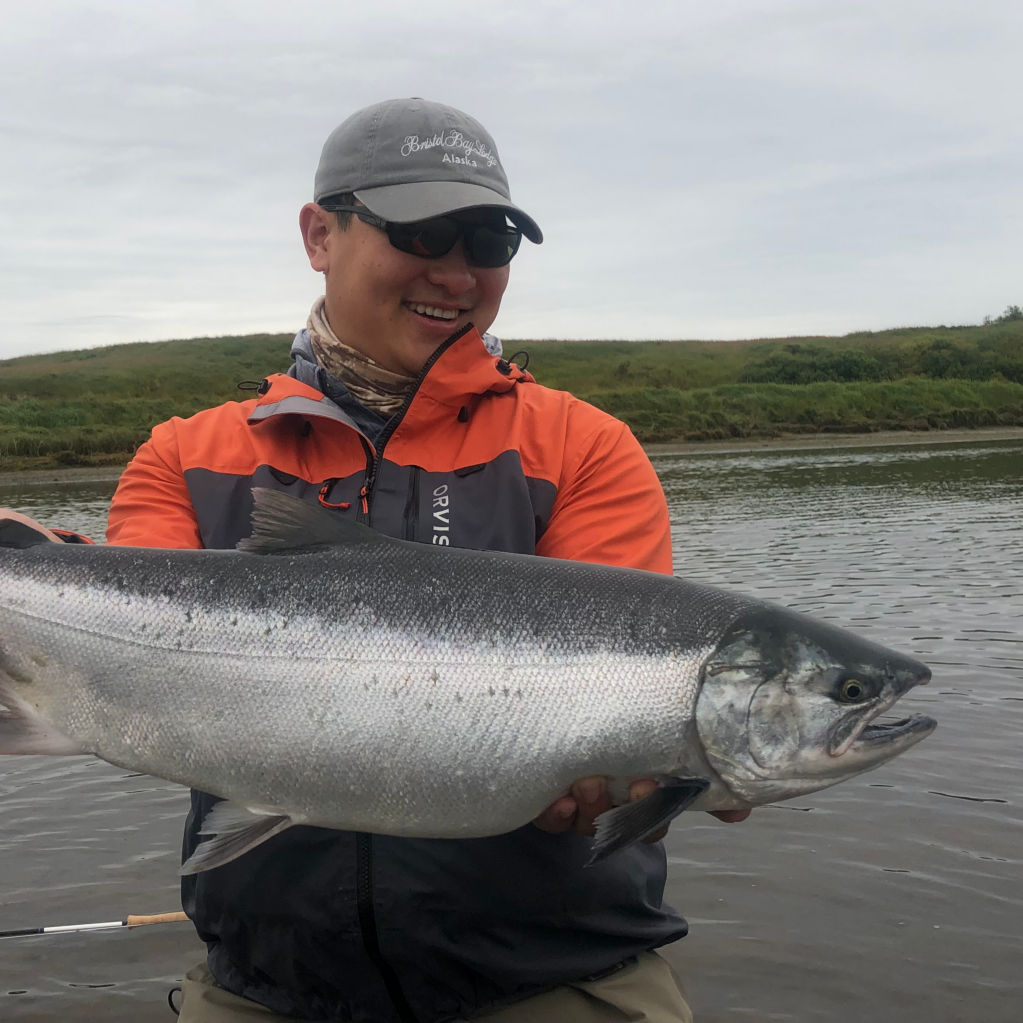 Leading trips to Alaska gave Ian the chance to target king salmon.