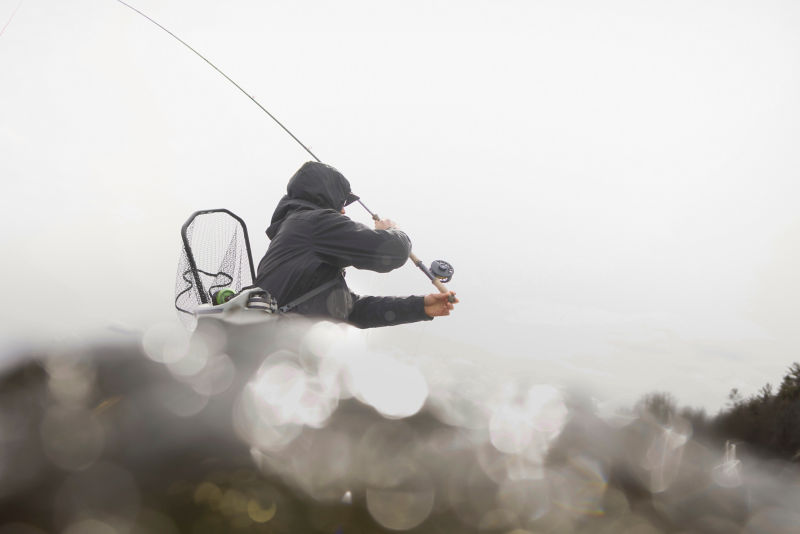 Orvis Wide-Mouth Guide Net - BLACKOUT image number 4