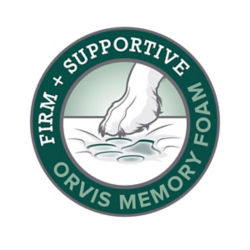 Orvis Memory Foam - Firm & Supportive.