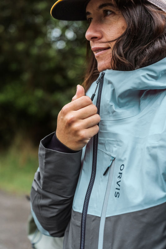 Women&rsquo;s Ultralight Wading Jacket - MINERAL BLUE image number 2