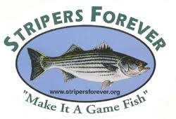 Stripers Forever–Make it a Game Fish logo