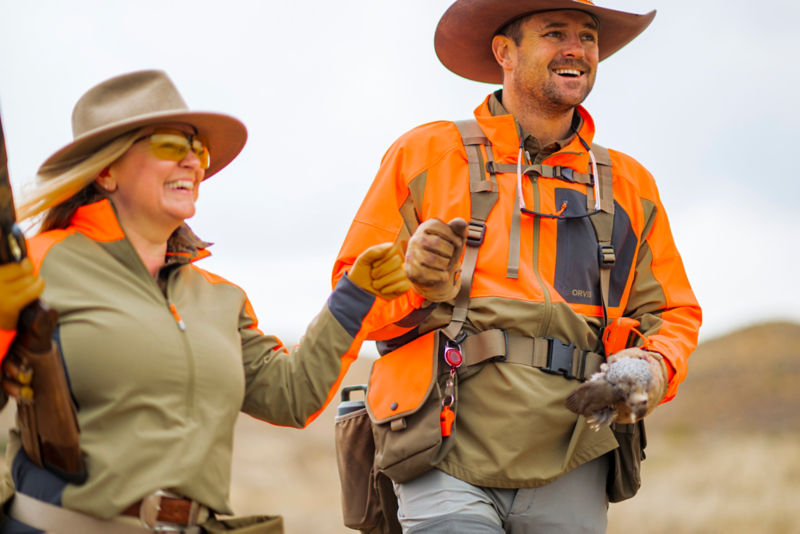 PRO LT Softshell Pullover - TAN/BLAZE image number 1