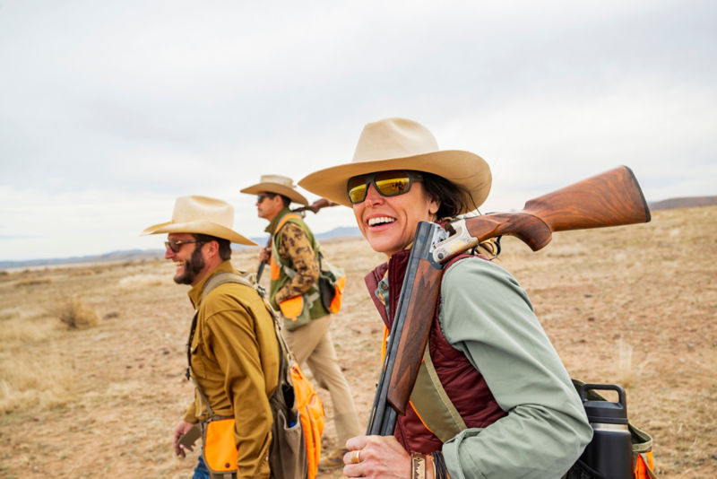 Women&rsquo;s Long-Sleeve Midweight Shooting Shirt - FROST GREEN image number 5