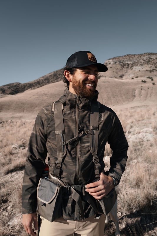 Men&rsquo;s PRO LT Softshell Hoodie - DUSK CAMO image number 3