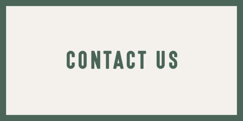 Contact Us in green letters on a cream background.