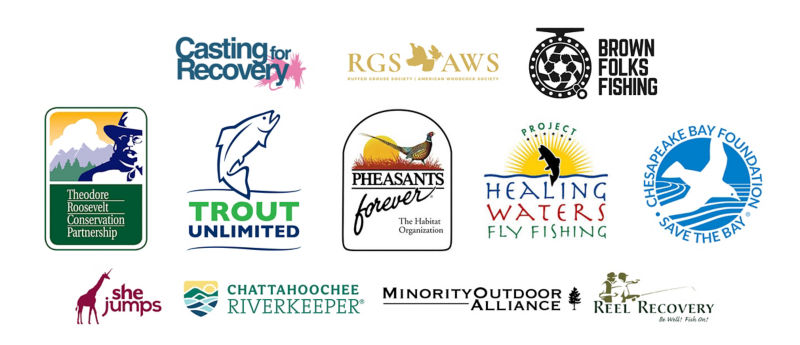Orvis supports Casting for Recovery, Chesapeake Bay Foundation, Reel Recovery,Captains for Clear Water, Brown Folk Fishing, Theodore Roosevelt Conservation Partnership, Pheasants Forever, Trout Unlimited, Ruffed Grouse Society, She Jumps , Healing Waters Fly Fishing, Chattahoochie Riverkeeper, Minority Outdoor Alliance