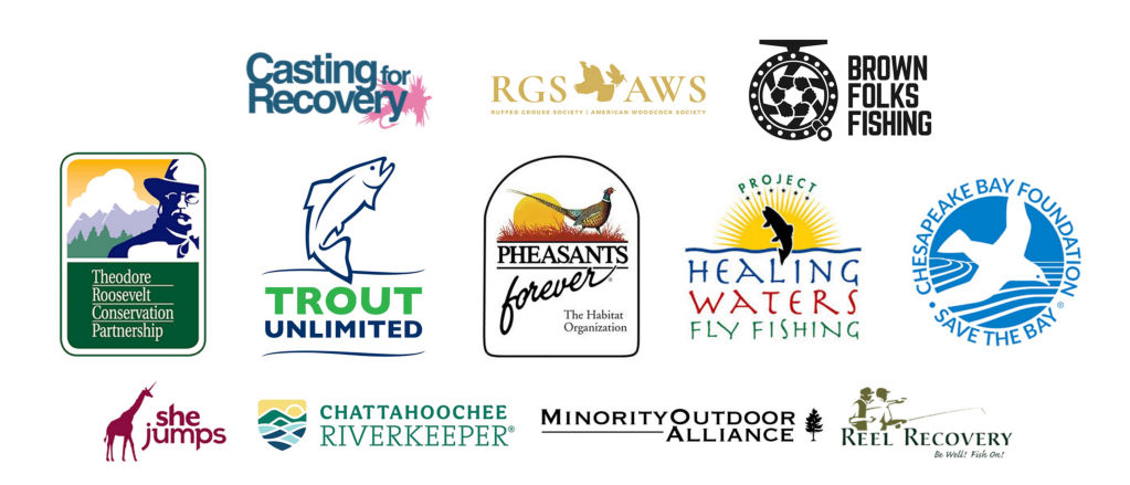 Orvis supports Casting for Recovery, Chesapeake Bay Foundation, Reel Recovery,Captains for Clear Water, Brown Folk Fishing, Theodore Roosevelt Conservation Partnership, Pheasants Forever, Trout Unlimited, Ruffed Grouse Society, She Jumps , Healing Waters Fly Fishing, Chattahoochie Riverkeeper, Minority Outdoor Alliance