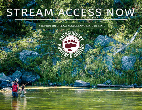 Stream Access Laws - Report Of Stream Access State By State