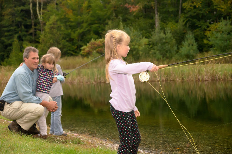 Fishing can be enjoyed by anyone