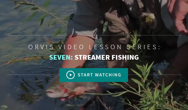 Streamer Fishing Chapter 7  - Video Lessons From Orvis On The Basics of Fly Fishing