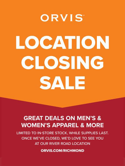 Closing Sale