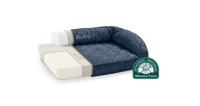 A blue Orvis Memory Foam Couch Bed with Memory Foam icon in green